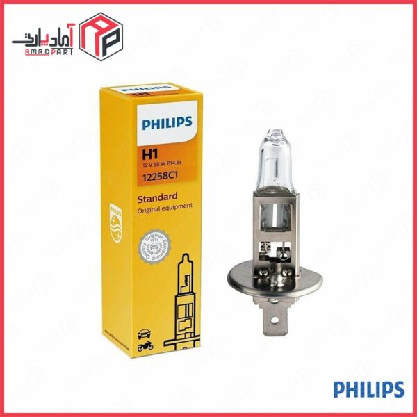 لامپ بی سیم 12 ولت 55 + 30 % سوپر PHILIPS H1