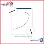لوله بخار بنزین (کنیستر) رابط زیر بدنه به شیلنگ جاذب بخارات بنزین -کد 4352 مادپارت