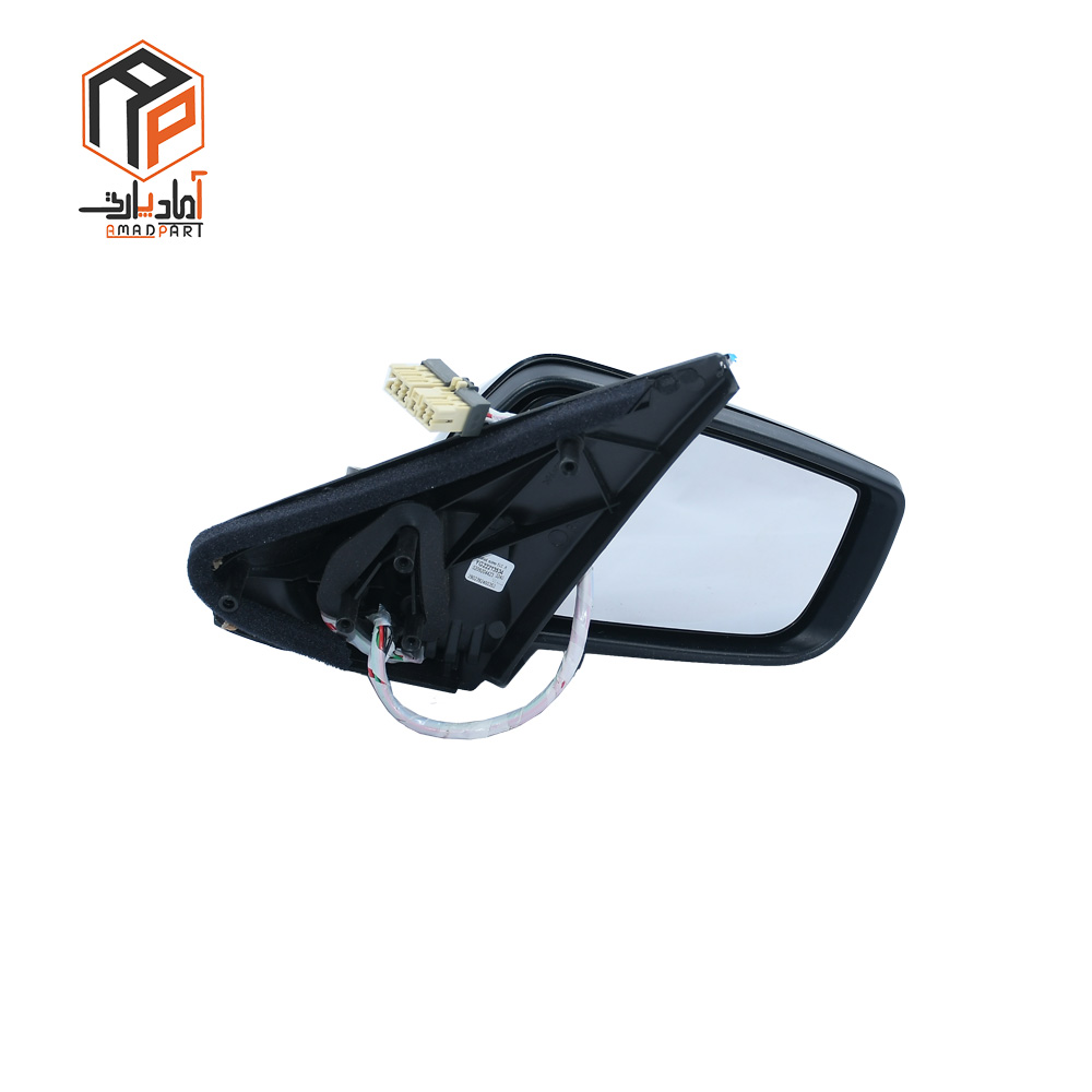 عکس آینه بغل پارس برقی راست فولدینگ اتوماتیک P9 IPNC با فلاپ شرکتی (تاشو برقی)- 101193