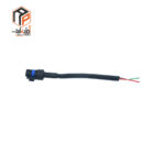 عکس سوکت سه فیش 206 سوزنی مشکی IPNC- 120535