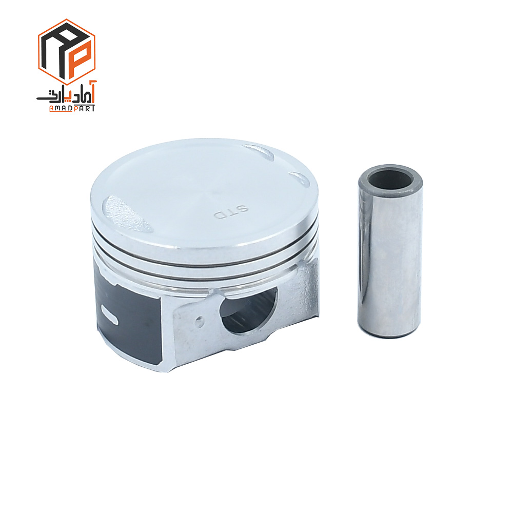 عکس پیستون پراید یورو 4 استاندارد با گژن پین مورد استفاده در خط تولید IPNC-141300