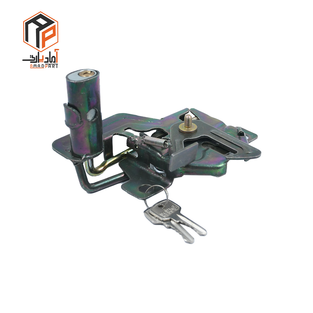 141364-2 عکس قفل درب موتور پراید ضد سرقت IPNC- 141364