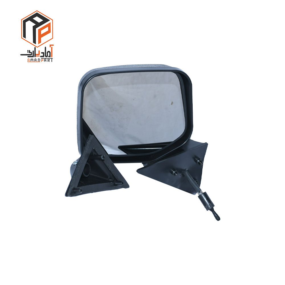 عکس آینه بغل نیسان راست قاب بزرگ با لچکی فلزی IPNC- 160583