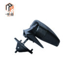 عکس آینه بغل نیسان راست قاب بزرگ با لچکی فلزی IPNC- 160583