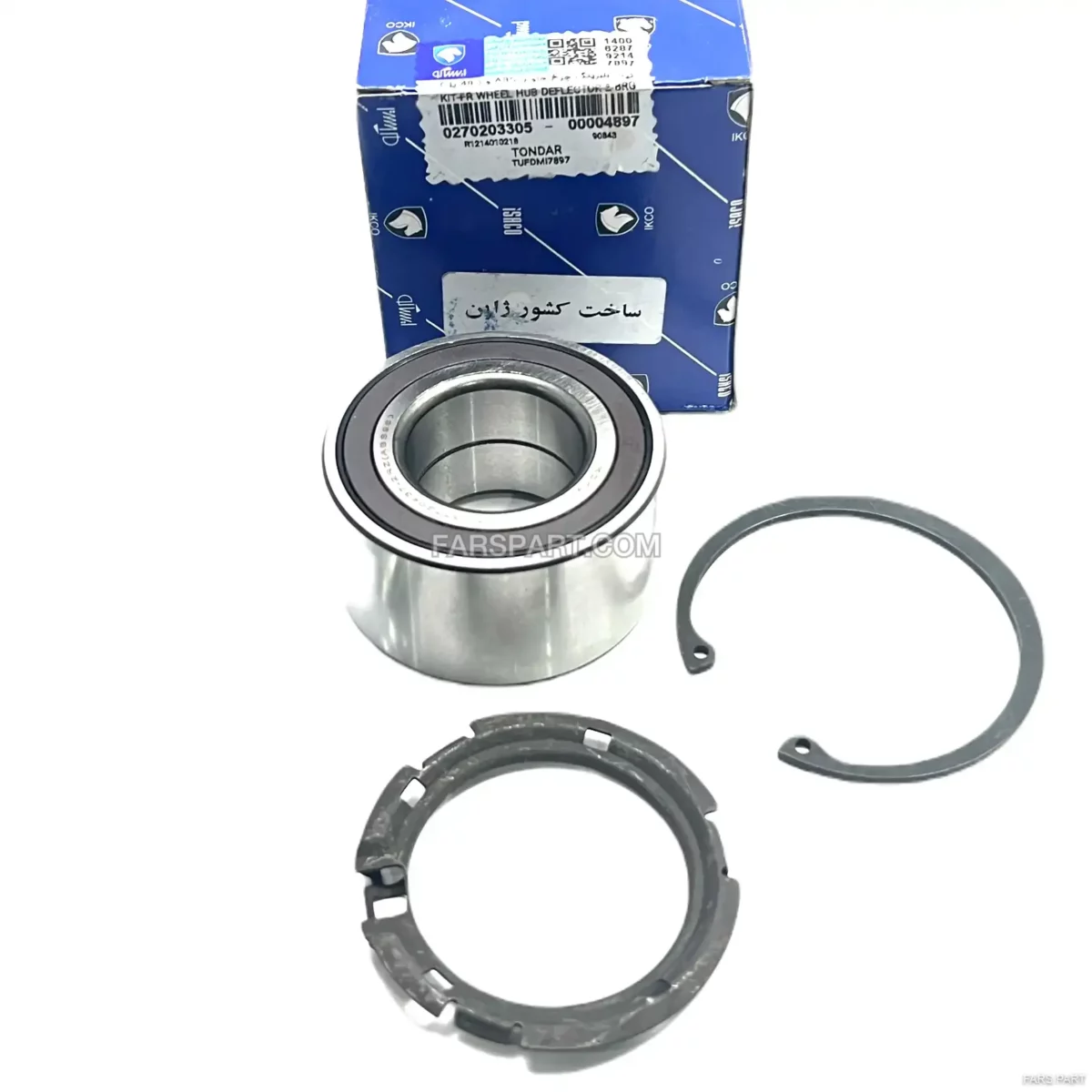 270203305.webp بلبرینگ چرخ جلو  رنو تندر L90 با ABS و ( 48 پل) (MRK ژاپن) ایساکو - Image 1