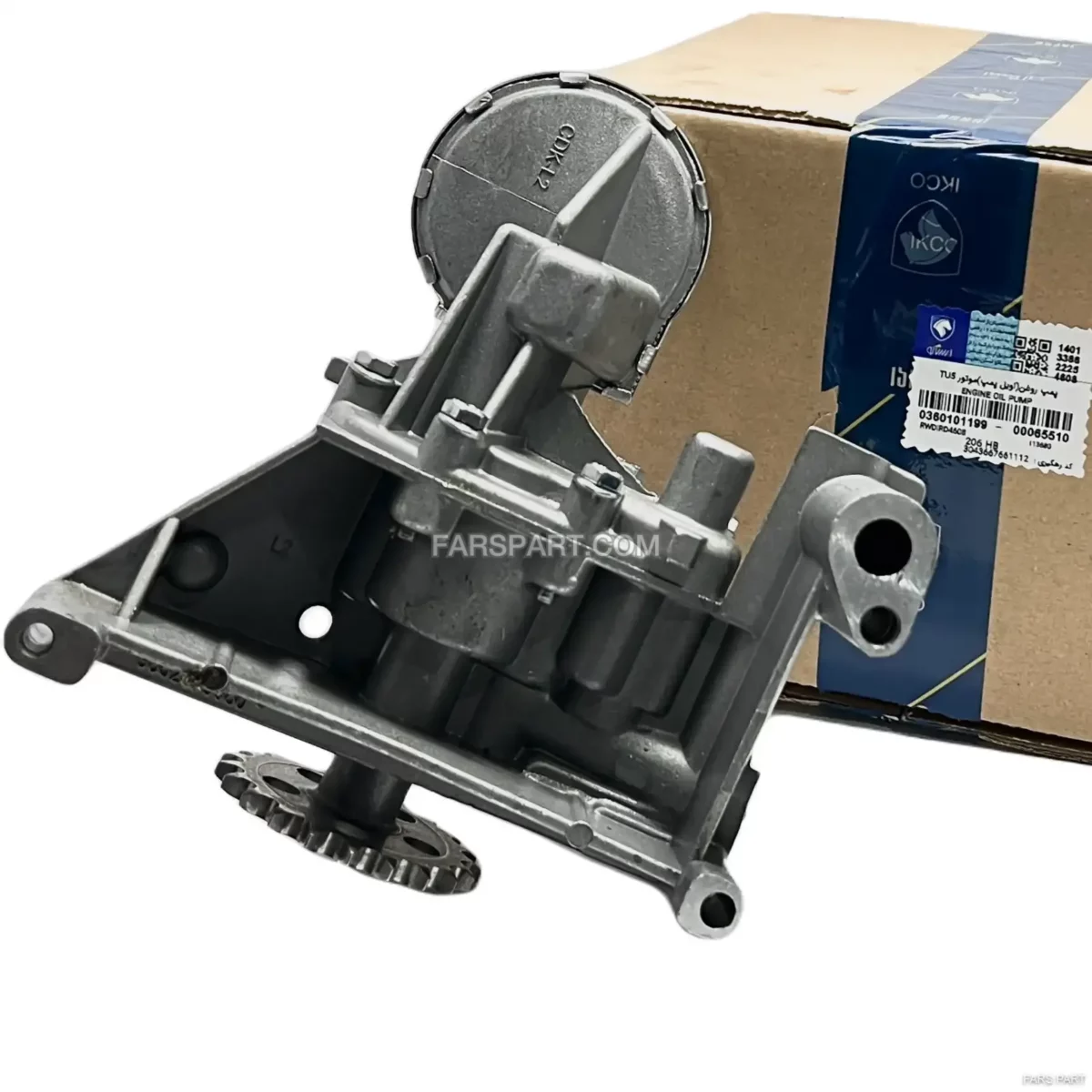 360101199.webp پمپ روغن (اویل پمپ) 206 تیپ 5 موتور TU5 ایساکو - Image 1