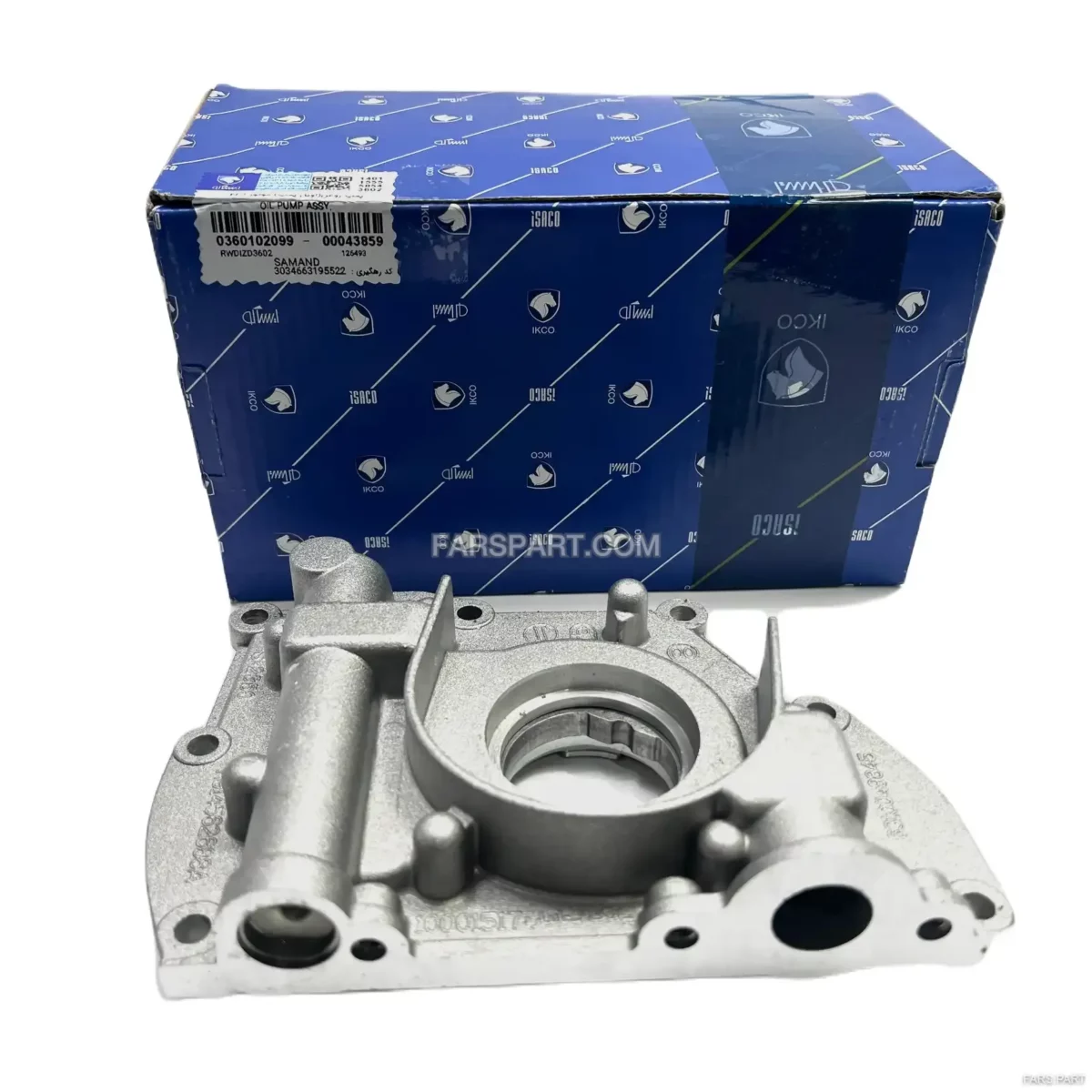 360102099.webp پمپ روغن (اویل پمپ) سمند ملی موتور EF7 ایساکو - Image 1