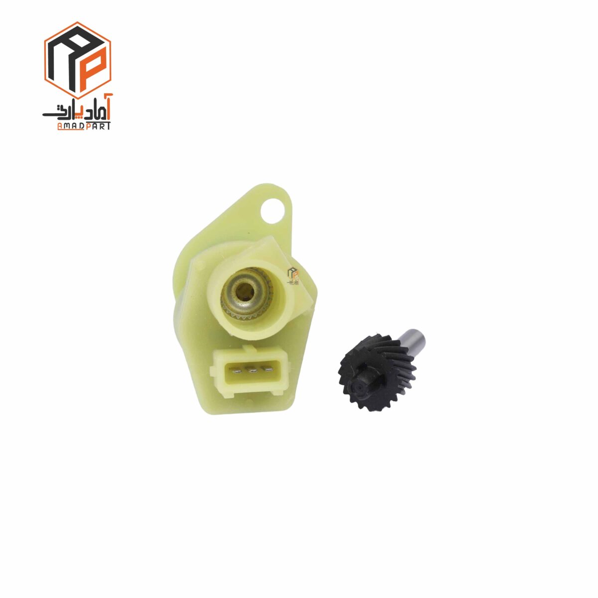 عکس سنسور کیلومتر 206 سمند سفید با چرخ دنده IPNC - 100384