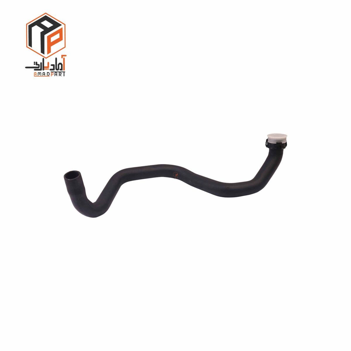 عکس شیلنگ پایین رادیاتور 405 کلیپس دار IPNC- 100545