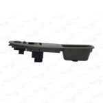 کلید شیشه بالابر 405 SLX و پارس دو پل سوکت معمولی با کلید تنظیم آینه و دستگیره چپ تک نود بژ تیره - Image 3