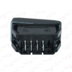 کلید قطع کن شیشه بالابر درب عقب نور آبی LX - سمند - Image 4