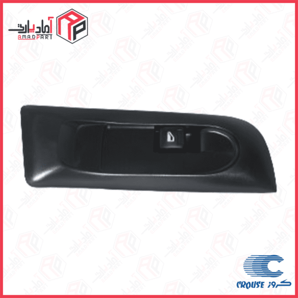 مجموعه قاب و کلید شیشه بالابر جلو راست سمند