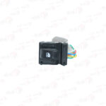 کلید شیشه بالابر پراید 131/132 X100 تک پل بدون قاب - Image 2