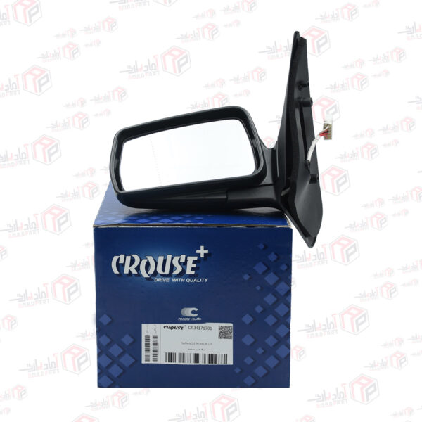 عکس آینه بغل چپ برقی سمند سوکت سفید EF7 XU7 LX با کد CR34171901