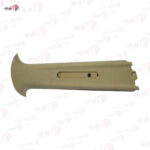 قاب پلاستیکی روکش بالای ستون وسط راست بژ روشن سمند