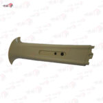 قاب پلاستیکی روکش بالای ستون وسط چپ بژ روشن سمند