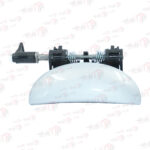 دستگیره دربازکن بیرونی 207 رنگی در عقب راست (نقره ای)