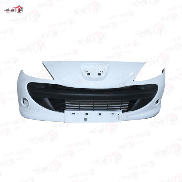 سپر جلو 207 سفید بدون چراغ مه شکن