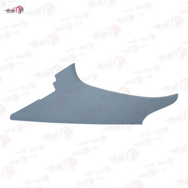 قاب پلاستیکی روکش بالای ستون عقب راست خاکستری فلاک (مخمل) سورن - دنا