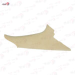 قاب پلاستیکی روکش بالای ستون عقب چپ بژ فلاک (مخمل) سورن - دنا