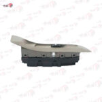 جعبه الکترونیکی (کلید شیشه بالابر) مالتی پلکس درب جلو راست (PDN) با قاب بژ تیره سمند - Image 3