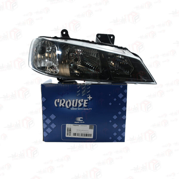 چراغ جلو پارس بزل مشکی بدون لامپ-سمت راست