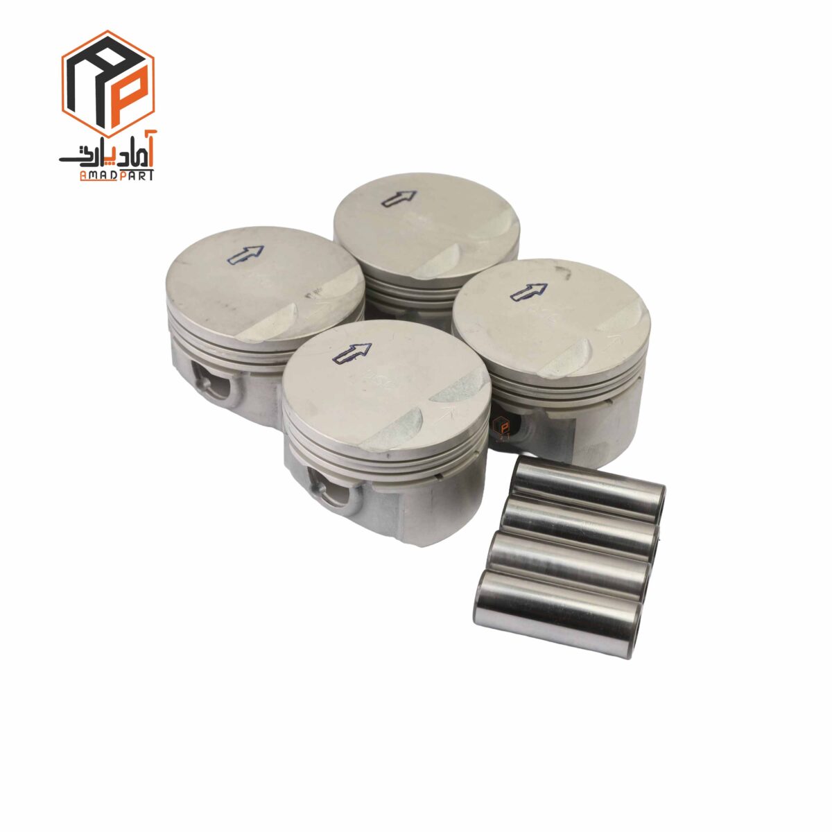 عکس پیستون سمند ملی 050 با گژن پین IPNC - 110294