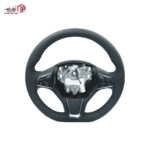 مجموعه غربیلک فرمان کوییک S212 با کلیدهای کنترلی و چرم مشکی