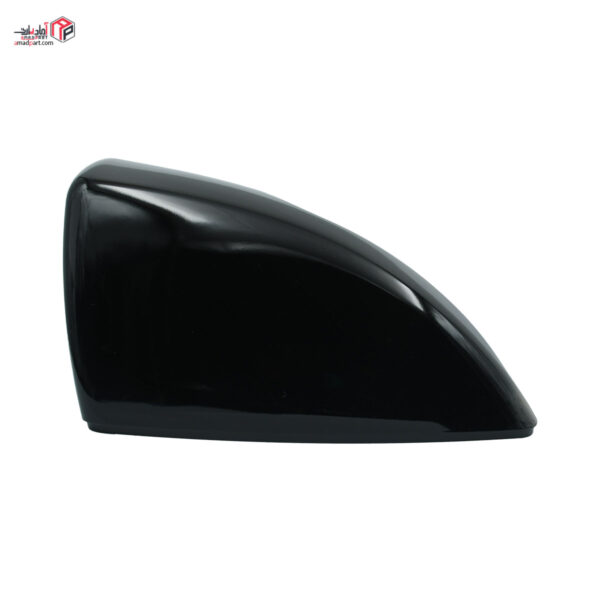 قاب رنگی (فلاپ) روکش آینه بغل دنا پلاس X409 راست مشکی 9988 آبنوس