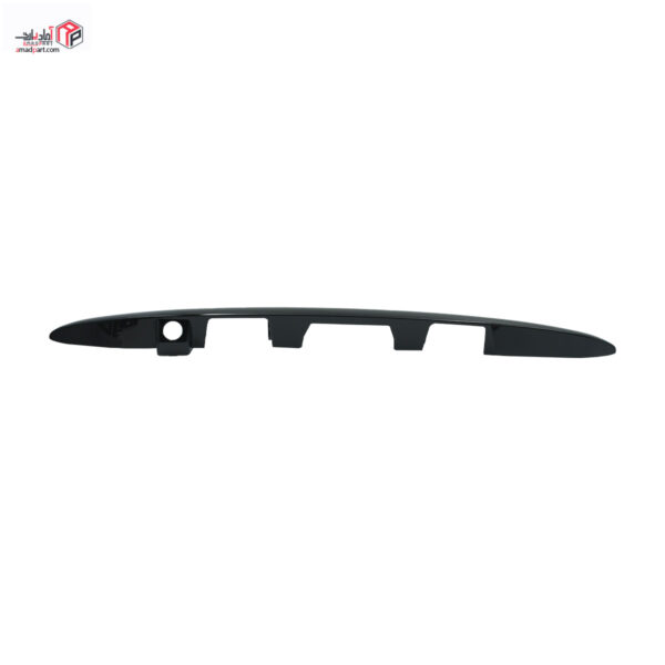 مجموعه فینیشر 207 (قاب محافظ چراغ نمره) درب صندوق رنگی مشکی 999/