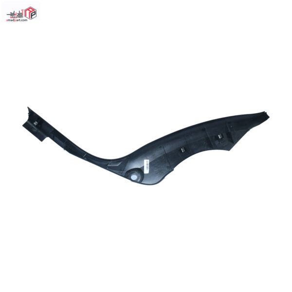 قاب پلاستیکی روکش پائین ستون (رکاب داخلی) عقب چپ مشکی دنا - سمند