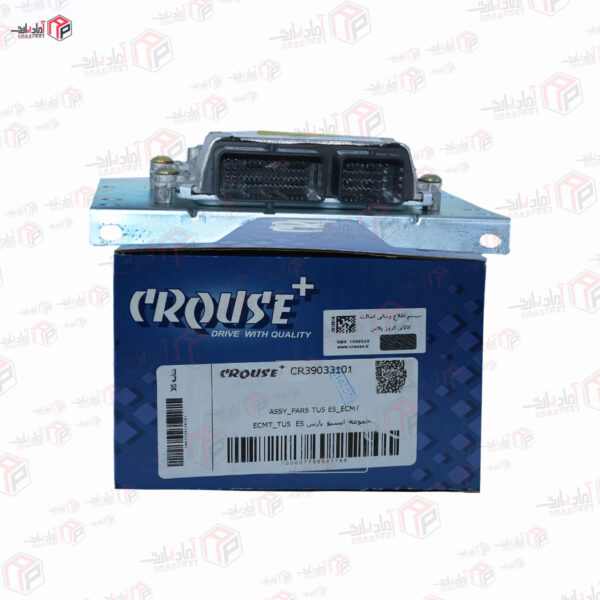 واحد کنترل الکترونیکی ECU موتور TU5JP4 بنزینی با ایموبلایزر EMS:SIEMENS-CONTI EURO5 WITH EOBD با براکت
