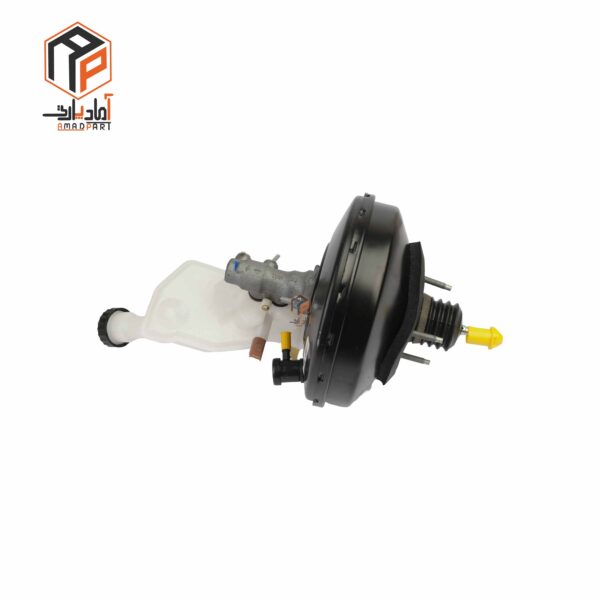 بوستر ترمز تارا دستی با مستر سيلندر و مخزن روغن ترمز 9.5 اينچ (کامل شرکت آذين تنه) ایساکو