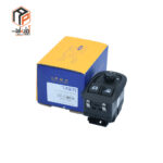 عکس کلید شیشه بالابر 206 تیپ 5 جلو دو سوکت با کلید تنظیم آینه IPNC-120447