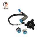 ست کامل سوییچ استارت 206 هاچ بک و قفل درب ها و درب باک (نصیری) آماتا- 1501210