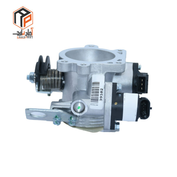 دریچه گاز کامل 405 زیمنس مکانیکی موتور XU7P و (IK60116980) (دریچه هوای) عظام