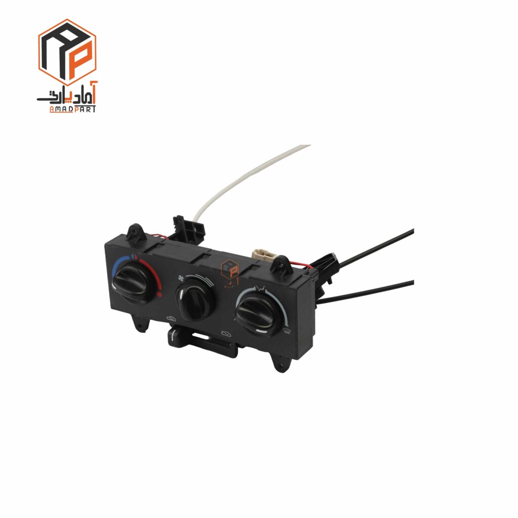 عکس صفحه کلید بخاری و کولر (مجموعه کنترل بخاری و کولر ) پراید X100 رادیکال - RP938